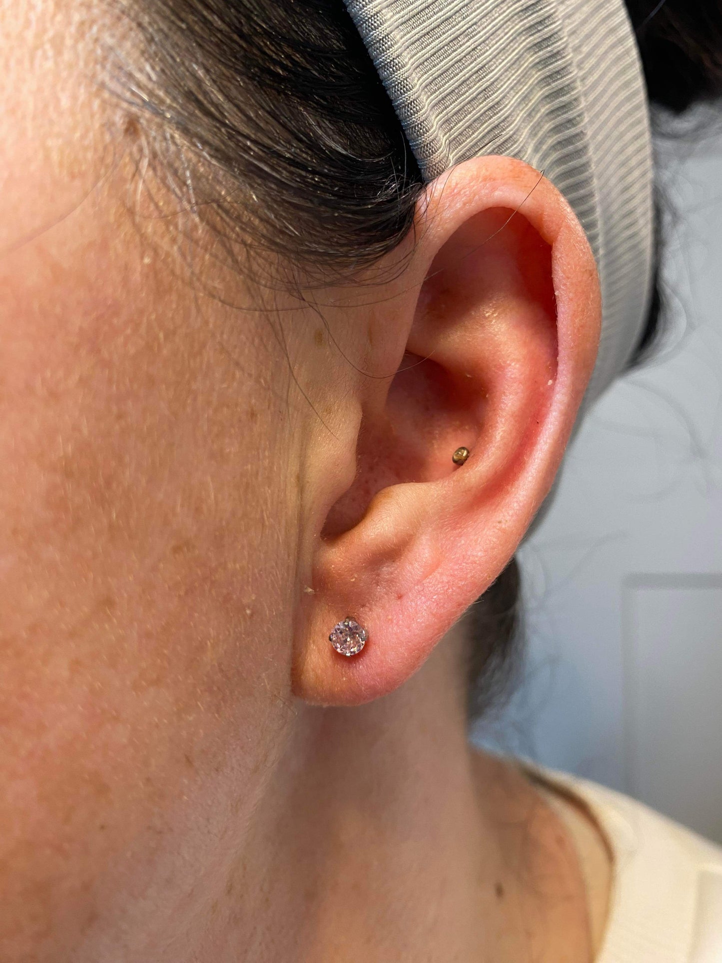 SS 4mm CZ Pink-P131