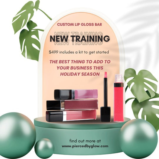 Custom Lip Gloss Bar Training
